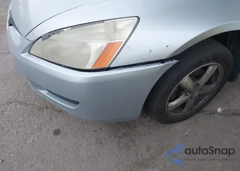 2003 Honda Accord 2.4 Ex z USA, uszkodzony, nr VIN 1HGCM726X3A002107